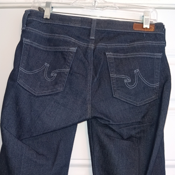 AG ADRIANO GOLDSCHMIED THE MALIBU BERMUDA SHORT BLUE DENIM  27 - Picture 2 of 5